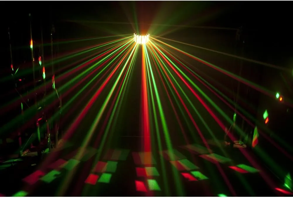 CHAUVET DJ Mini Kinta IRC Compact LED Derby DJ Effect Light w/Wireless Capability