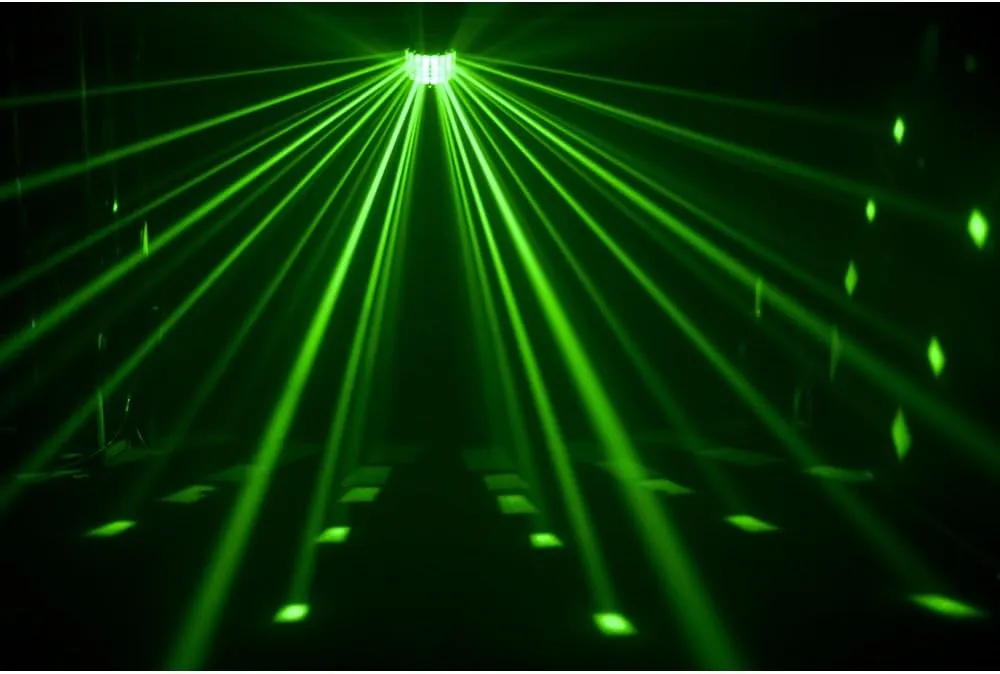 CHAUVET DJ Mini Kinta IRC Compact LED Derby DJ Effect Light w/Wireless Capability