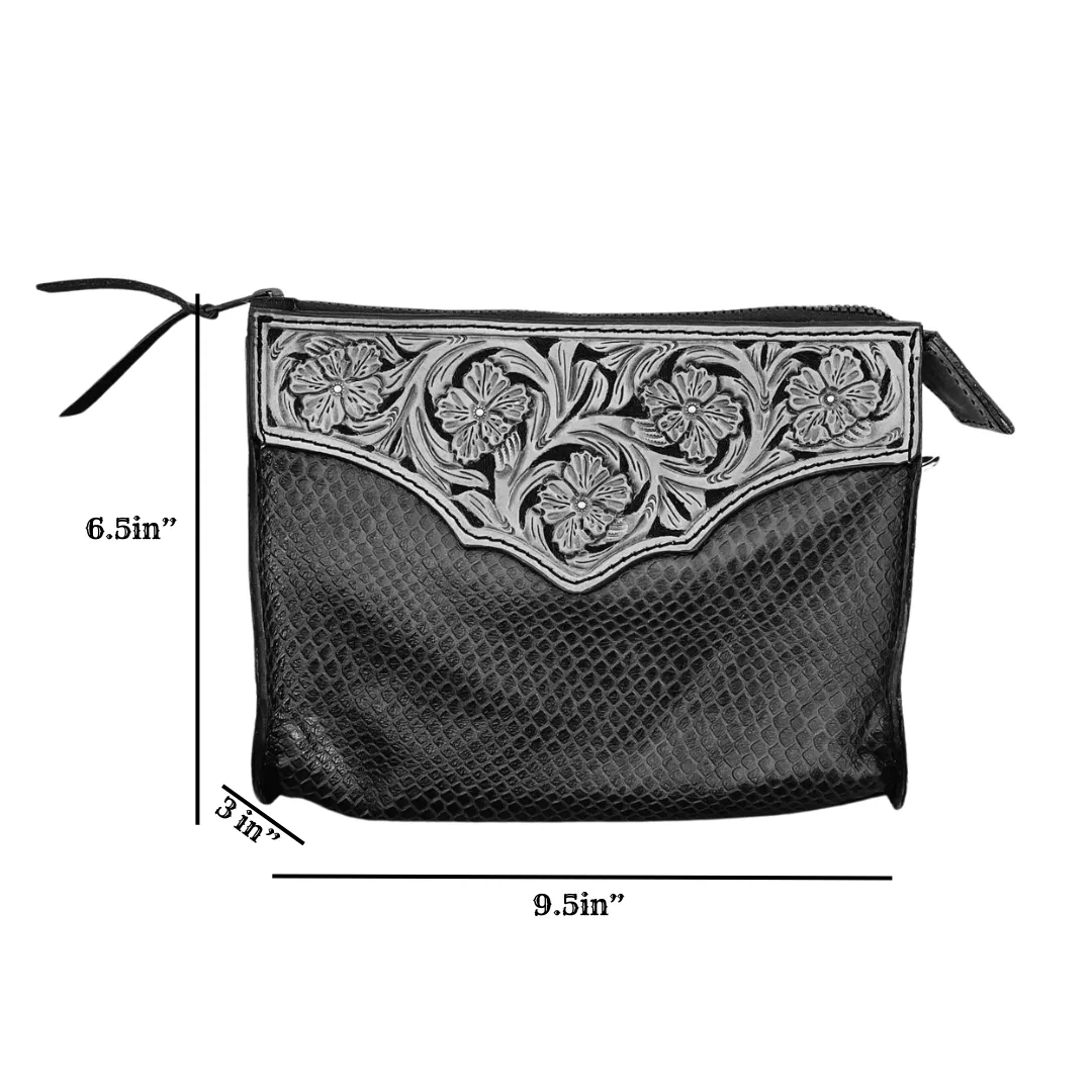 Cheetah Rose Travel Bag