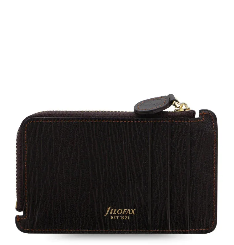 Chester Zip Leather Card Holder