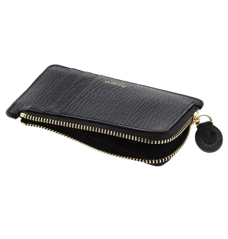 Chester Zip Leather Card Holder