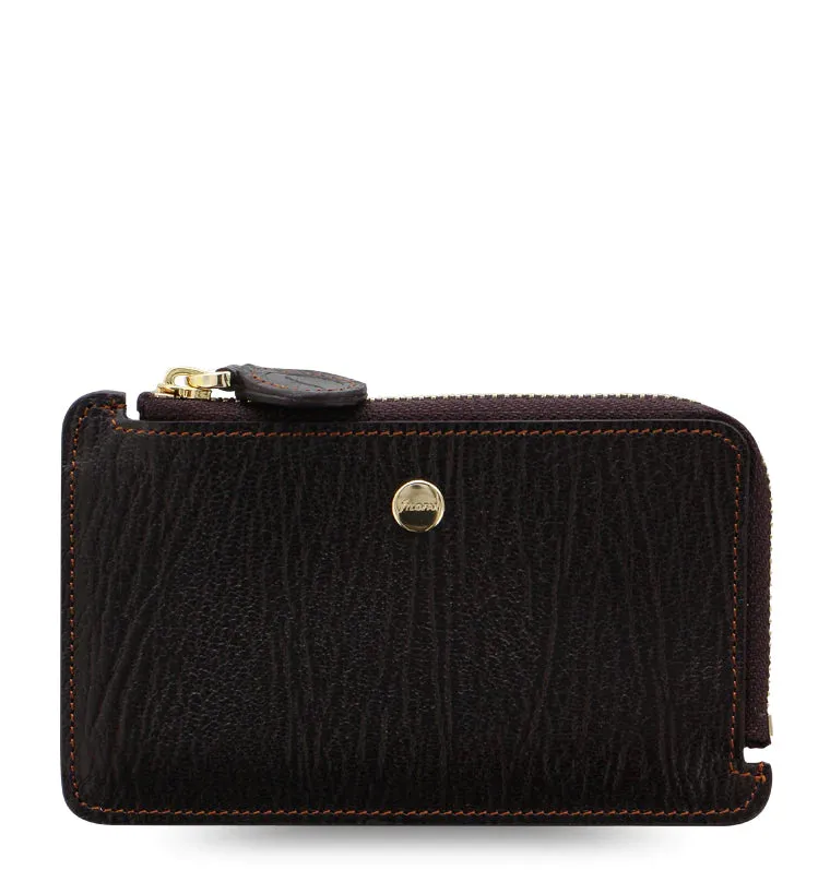 Chester Zip Leather Card Holder