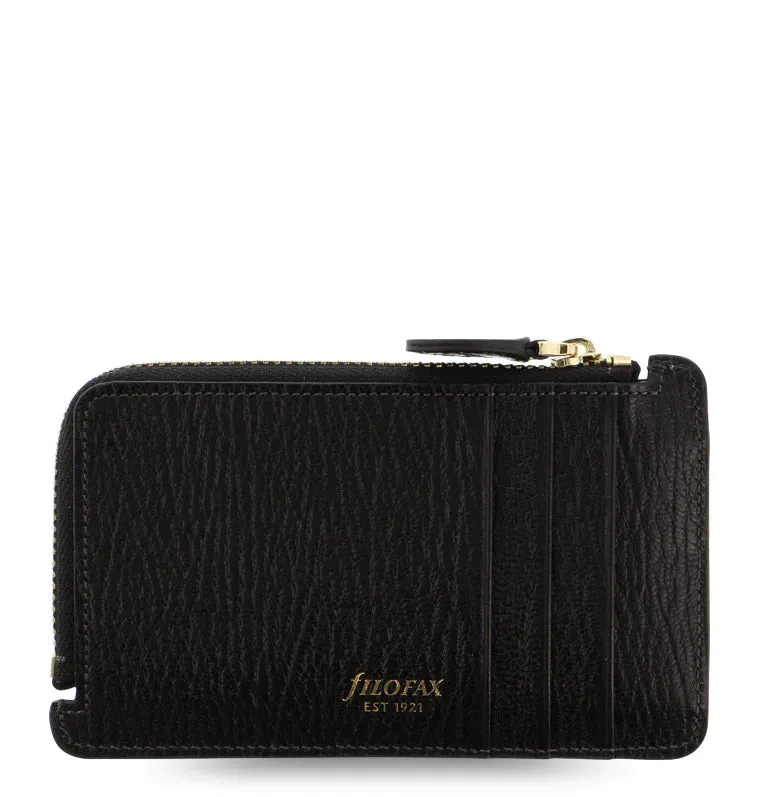Chester Zip Leather Card Holder