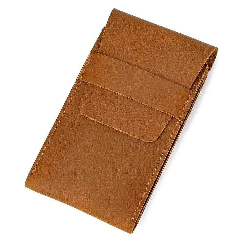 Chic Vintage Leather Watch Storage Case Organizer
