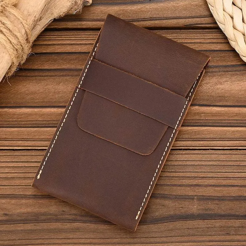 Chic Vintage Leather Watch Storage Case Organizer