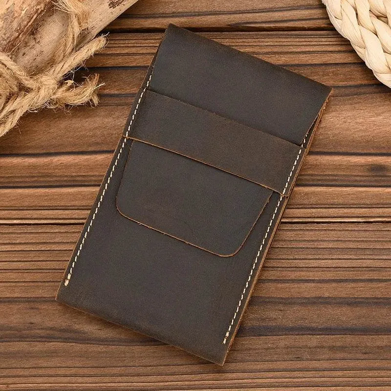 Chic Vintage Leather Watch Storage Case Organizer