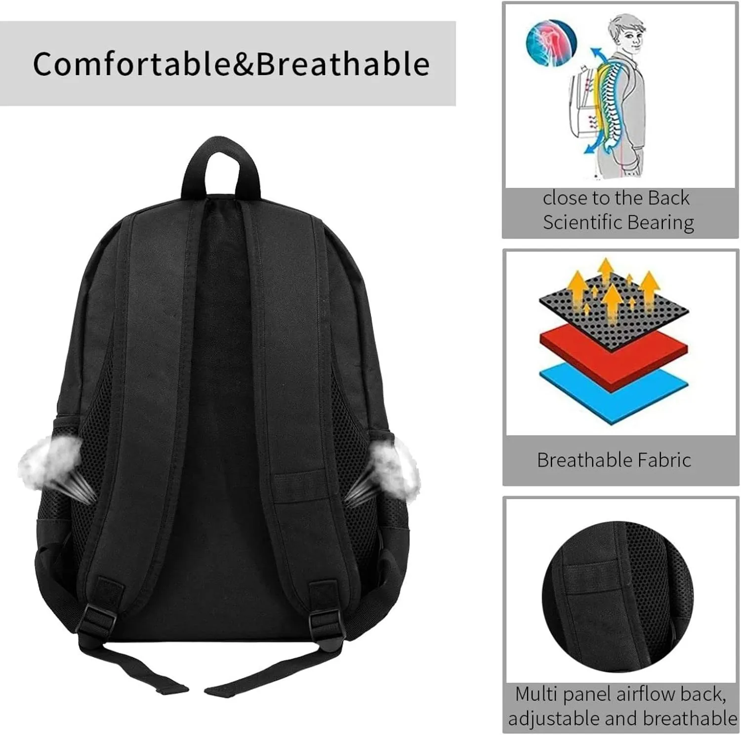 Chicago Backpack,Custom Baseball Sports Backpack With Name/Number,Personalized High Capacity Casual Laptop Bag Travel Bag Gifts For Fans Men Women