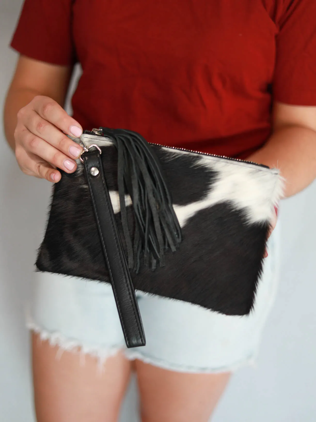Claire Small Clutch - Black