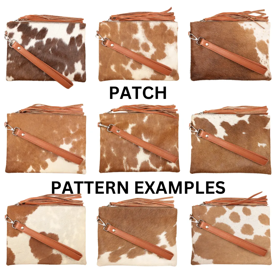 Claire Small Clutch - Tan