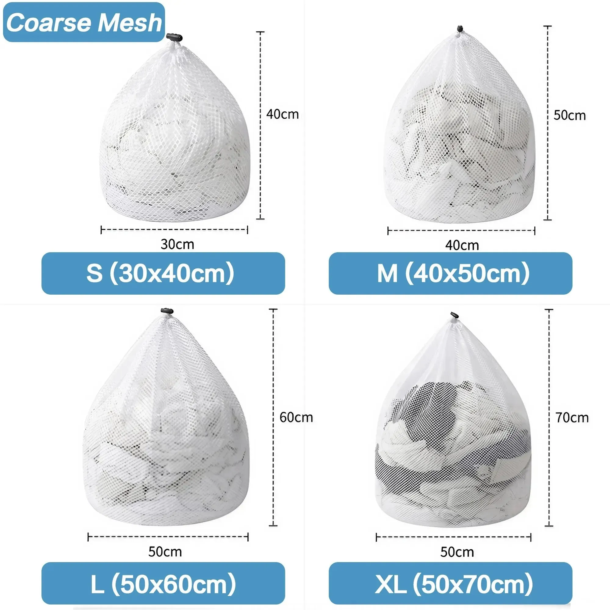 Clark and Co. Collections - Premium Mesh Laundry Bag