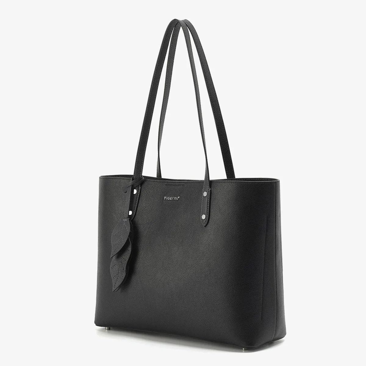 Classic Leather Shoulder Handbag