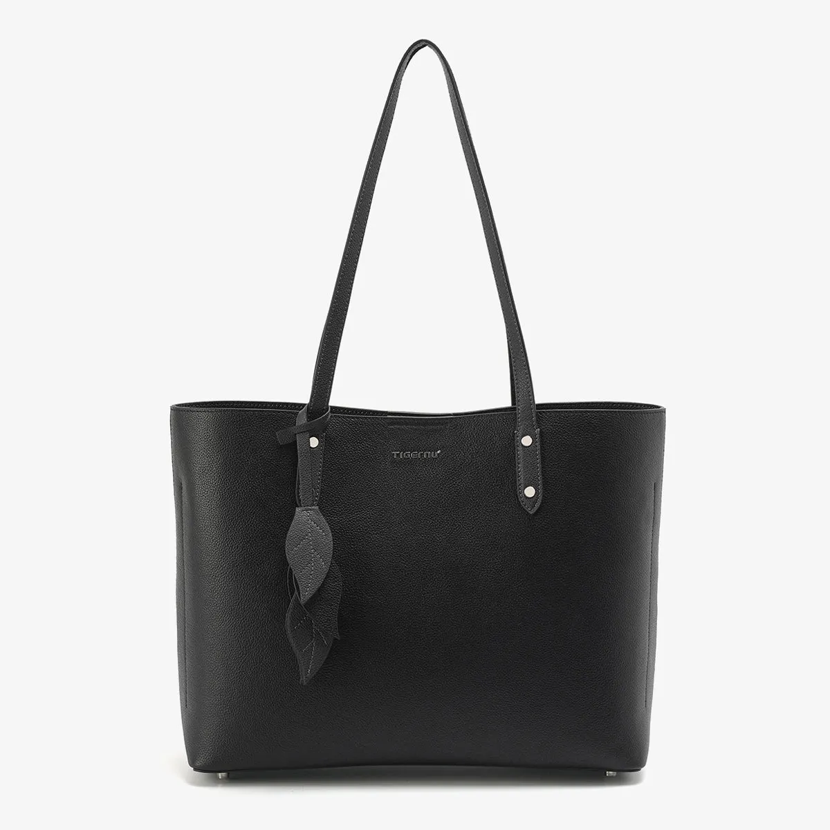 Classic Leather Shoulder Handbag
