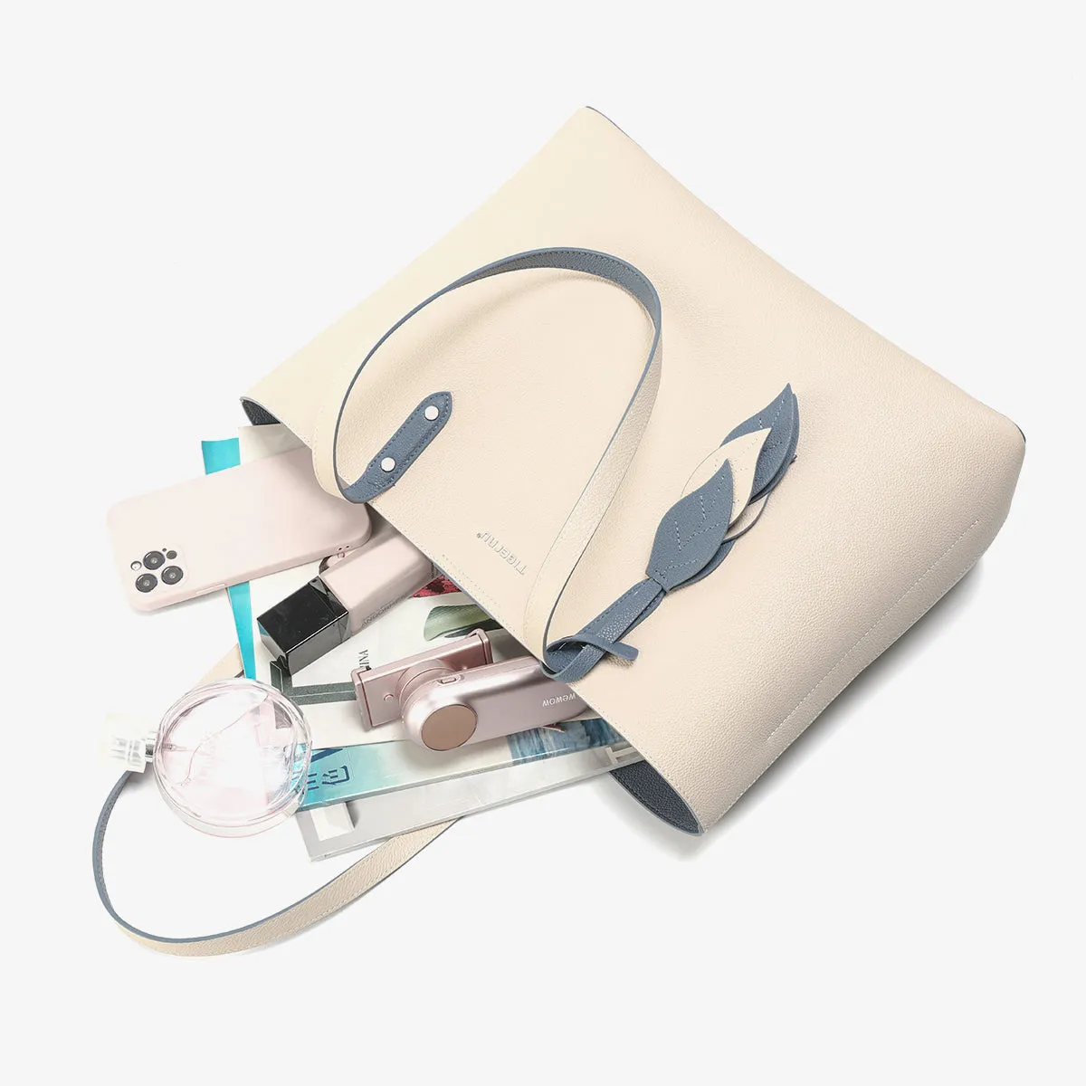 Classic Leather Shoulder Handbag