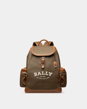 Cliford Small Tpu Backpack In Brown