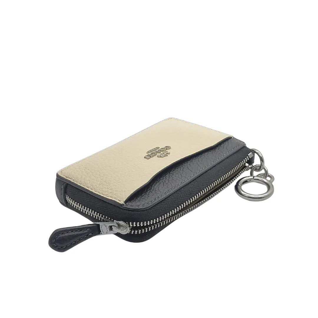 Coach CP484-SVDMH CNTRST MULTIFTN Leather Card Case