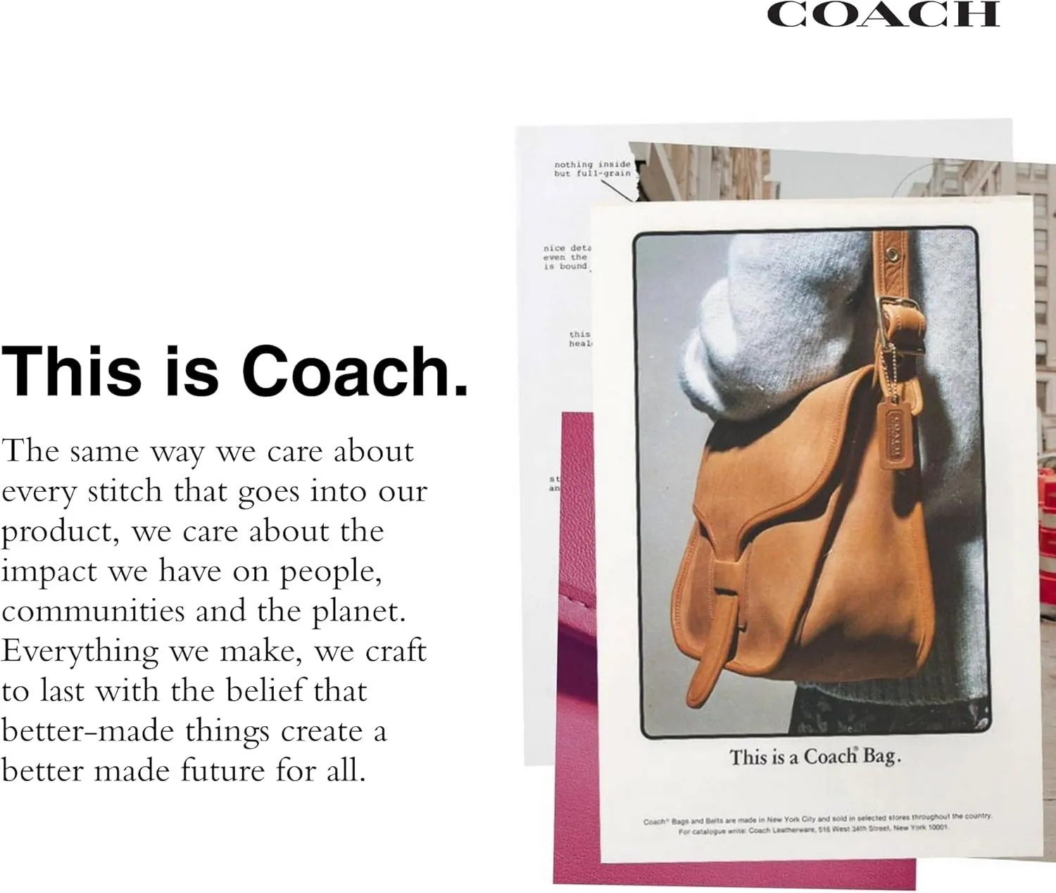 Coach Crossgrain Leather Attachment Card Case