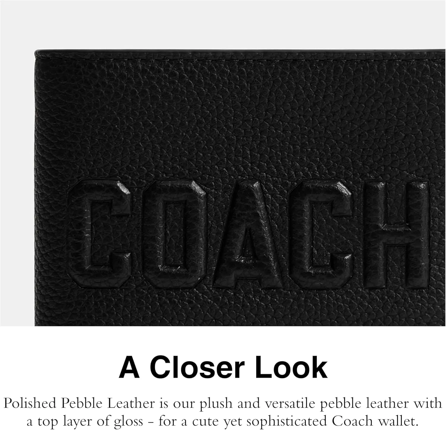 COACH Men's 3-in-1 Wallet Graphic