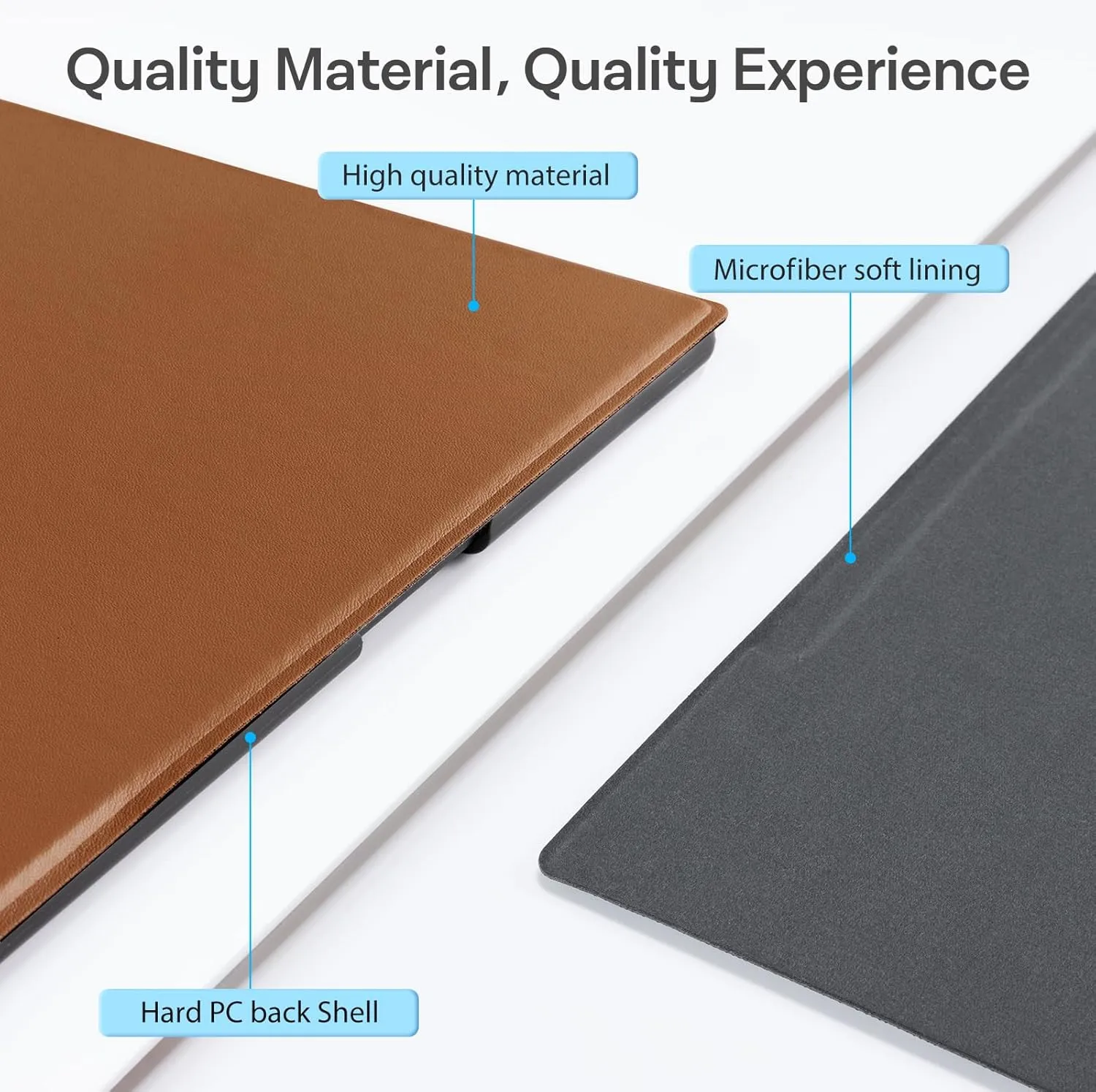 CoBak Case for Remarkable 2 Tablet - Lightweight and Hard Back Shell Protective Book Folio Cover with Built-in Pen Holder - Only for 10.3" 2020 Released (Earth Tone)