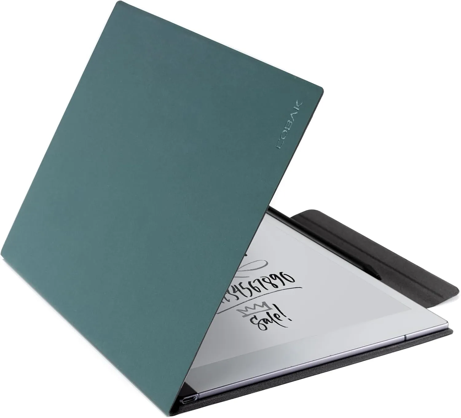 CoBak Magnetic Case for Remarkable 2 Paper Tablet, Ultra Lightweight Book Folio Cover with Safe Magnetic Buckle Pen Holder, Only for 10.3" Remarkable 2 2020 Relaesed (Dark Green)