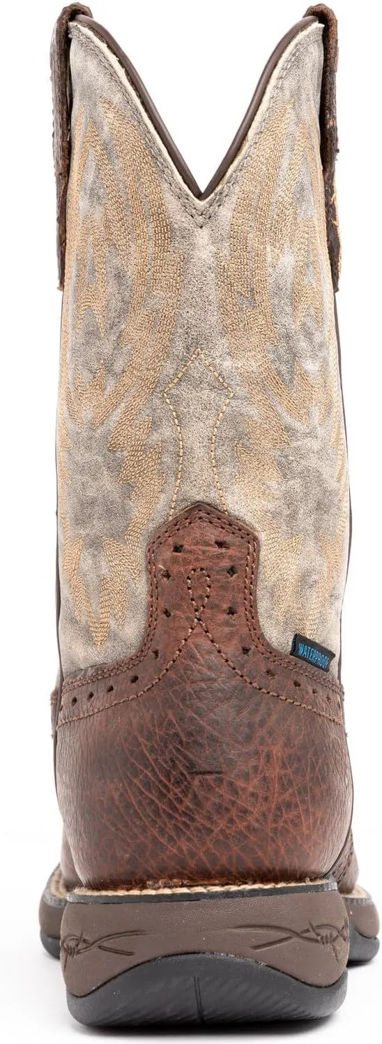Cody James Men's Tyche Western Boot Wide Square Toe Brown