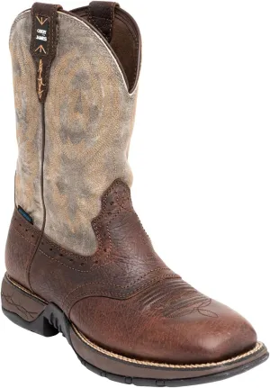 Cody James Men's Tyche Western Boot Wide Square Toe Brown