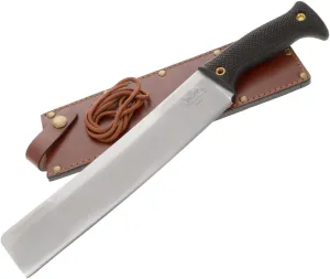 Cold Steel Jimi Slash 10" CPM-3V Cleaver Blade 5" Kray-Ex Ergonomic Handle Competition Chopper - Premium Leather Sheath Included