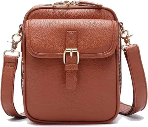 Collaborate Crossbody Leather Bag,Collaboraten1 Urvashi Cross Body Leather Bag Travel Woman Men Vintage Shoulder