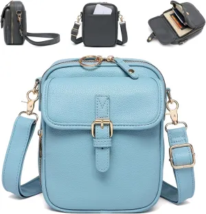 Collaboraten1 Collaborate Crossbody Leather Bag, Urvashi Crossbody Leather Bag for Women, Vintage Shoulder Purse Travel