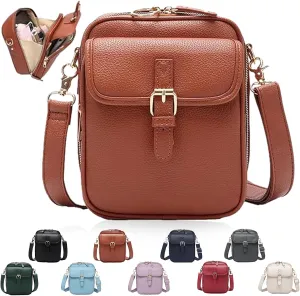 Collaboraten1 Crossbody Leather Bag, Collaborateam Urvashi Collaboration Tojoyride Anti Theft Shoulder Bags