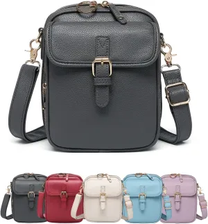 Collaboraten1 Crossbody Leather Bag Portable Urvashi Crossbody Leather Bag Tojoyride Anti Theft Shoulder Bags
