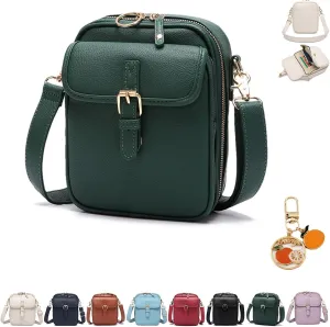 Collaboraten1 Crossbody Leather Bag, Vintage Urvashi Crossbody Leather Bag For Women