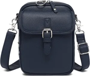 Collaboraten1 Crossbody Leather Bag,Tojoyride Crossbody Leather Bag,Urvashi Crossbody Bag with Card Slots