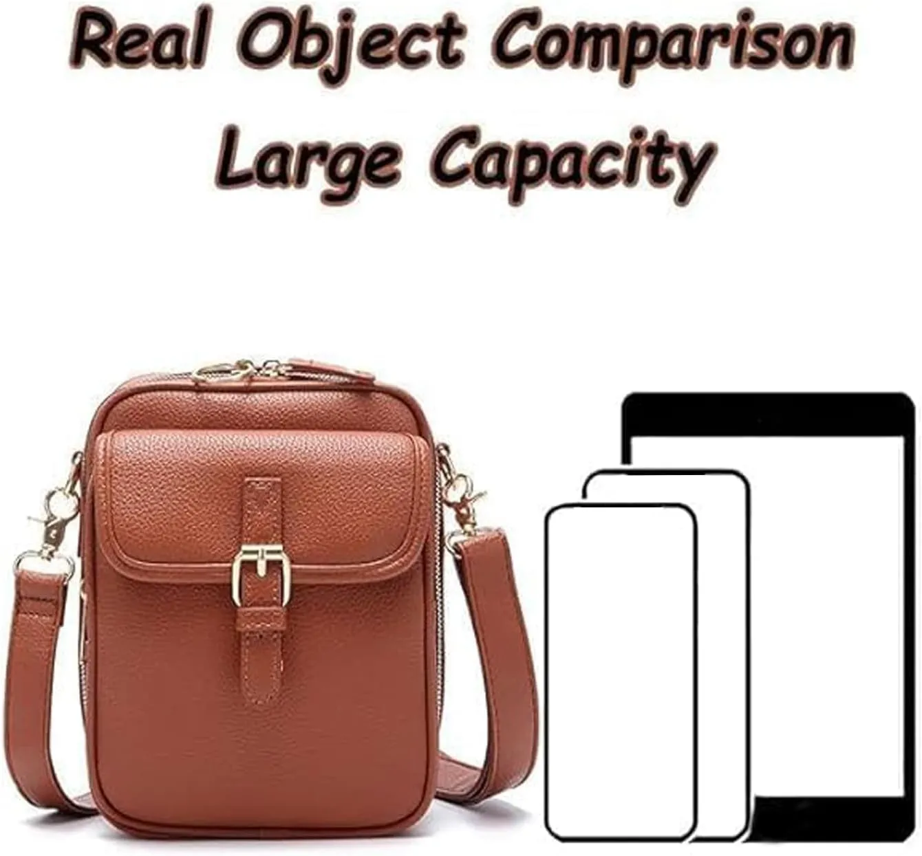 Collaboraten1 Crossbody Leather Bag,Tojoyride Crossbody Leather Bag,Urvashi Crossbody Bag with Card Slots