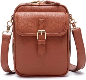 Collaboraten1 Crossbody Leather Bag,Tojoyride Crossbody Leather Bag,Urvashi Crossbody Bag with Card Slots