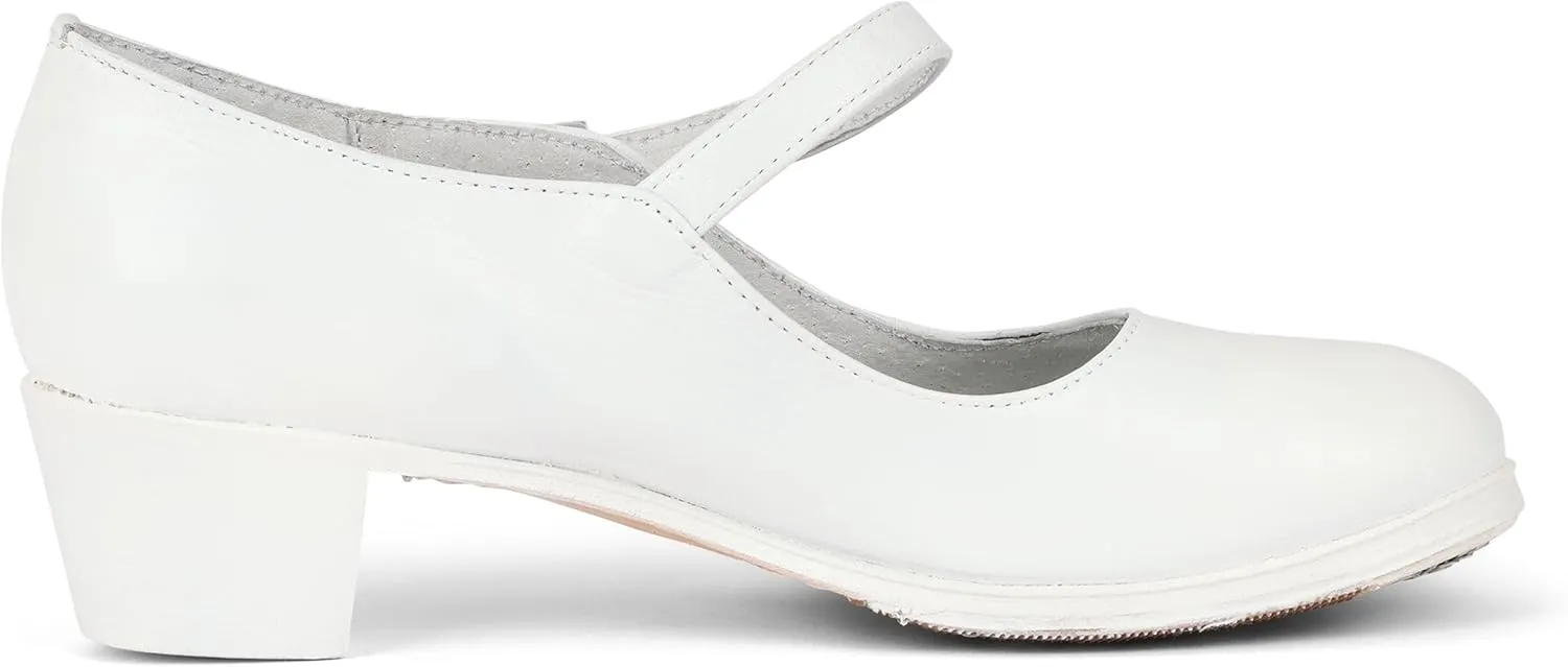Colonial 325 Women's Folklorico Flamenco Dance Shoes with Nails, Leather, 5cm Heel
