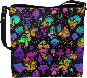 Coloranimal Women Cuties French Bulldog Leather Handbag Reusable Tote Bag