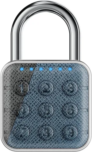Combination Lock, Combination Lock for Locker, Locker Lock & Gym Locker Lock - High Security, Easy to Use for Gym, School, Travel, Outdoor (Leather)