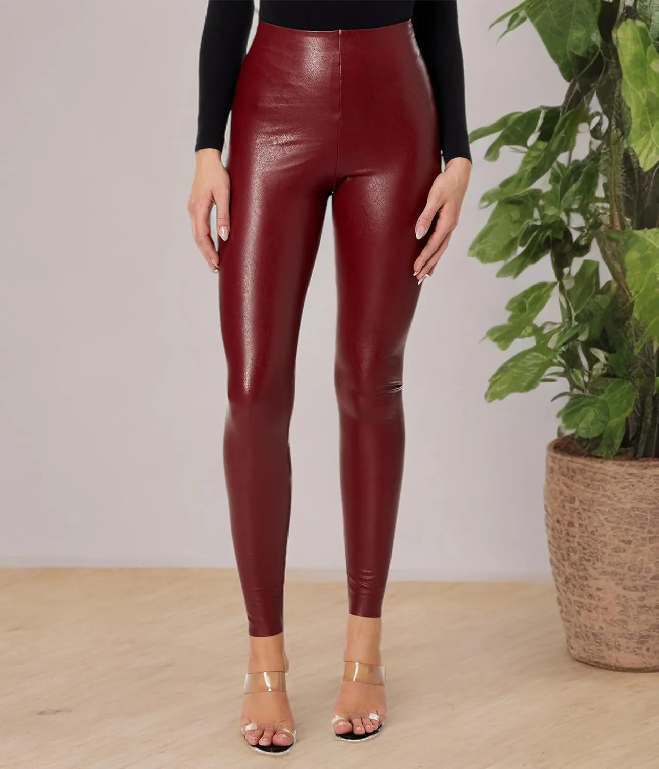 commando Women's Perfect Control Faux Leather Leggings
