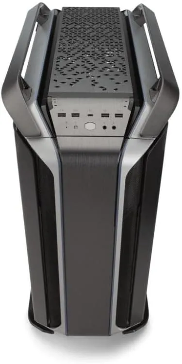 Cooler Master Cosmos C700M E-ATX Full-Tower, Curved Tempered Glass Panel, Riser Cable, Flexible Interior Layout, Diverse Liquid Cooling, Type-C, Customizable ARGB (MCC-C700M-MG5N-S00)