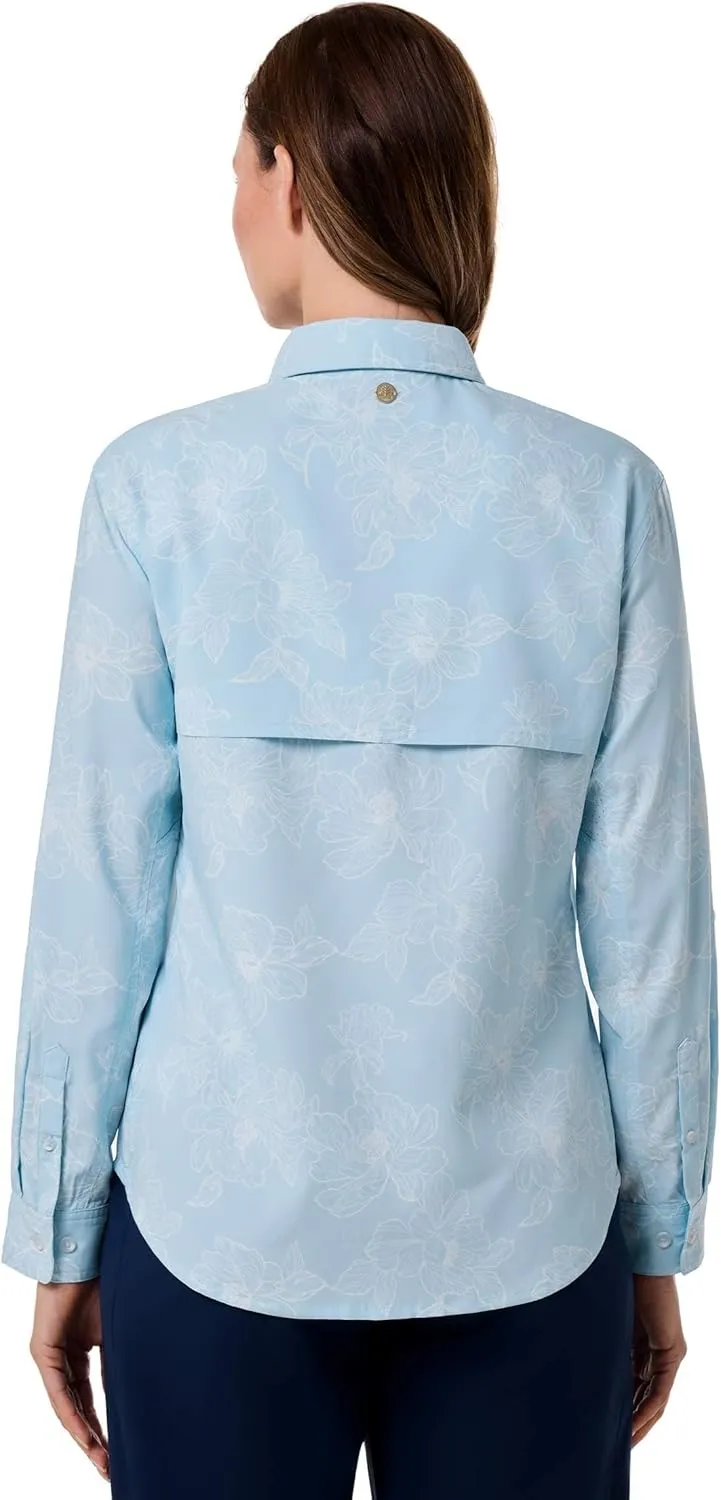 Coolibar UPF 50  Women's Mylitta Travel Shirt - Sun Protective