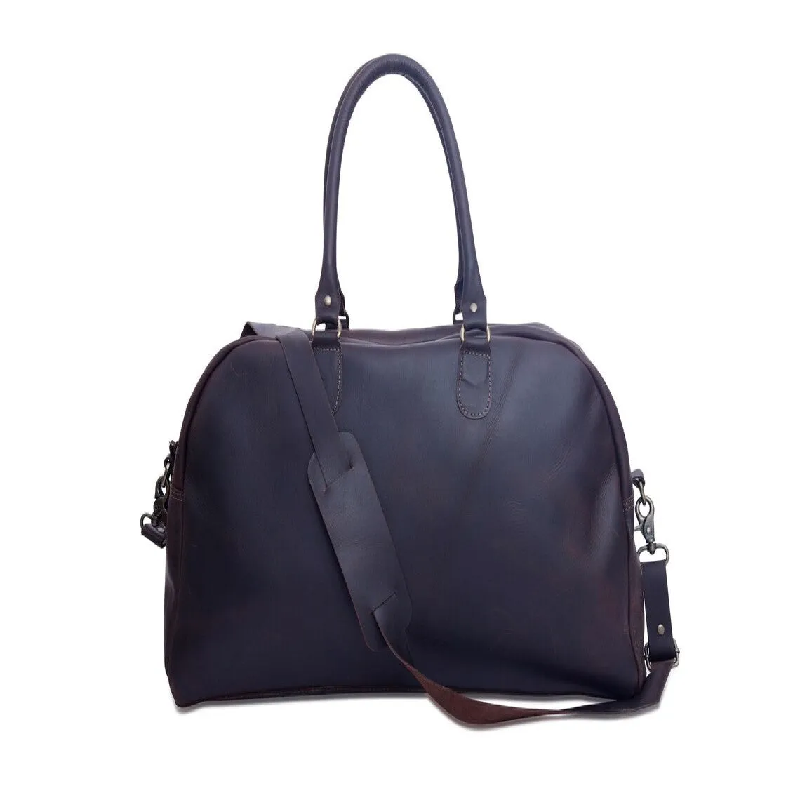 Couture Carryall  Leather Duffle Bag