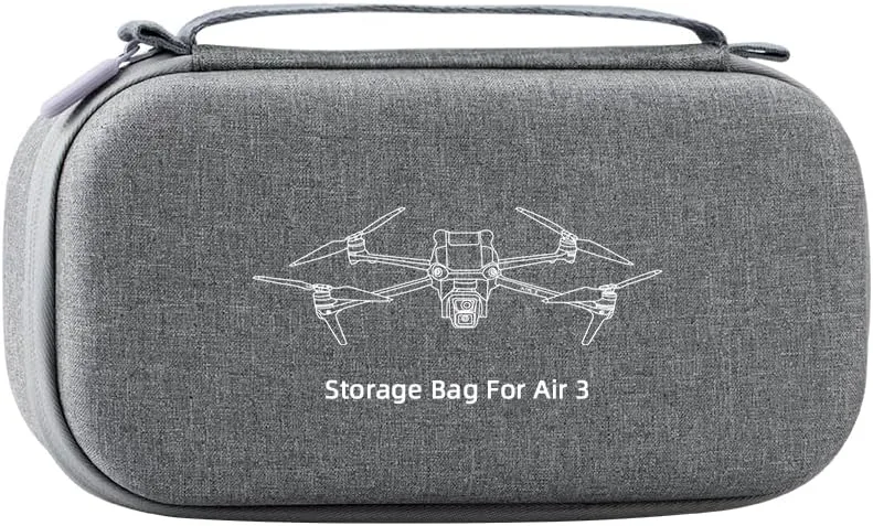 Coyktonty Case Storage Bag for DJI AIR 3 Drone - Carrying Case for Body/Transmitter, Protective Box, Portable Bag (for RC 2 Transmitter)
