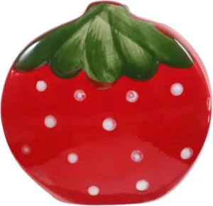 Creative Strawberry Pen Holder Stylish Multi Functional Desk Organizer for Office and Home Strawberry Design for Stationery and Supplies Storage
