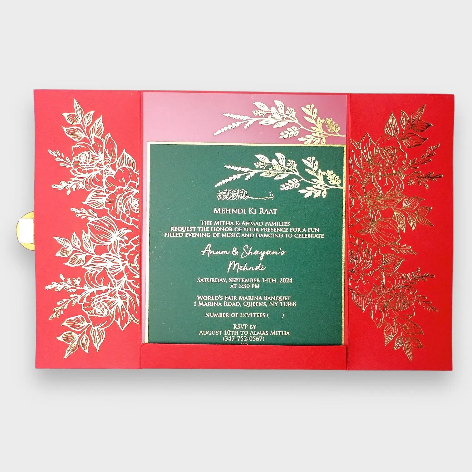 Crimson & Gilded Celebrations