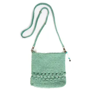 Crochet Mini Bag - Handmade Crochet Crossbody Bag - Includes Free Custom Name Tag Keychain - Crochet Small Bag - Phone Bag