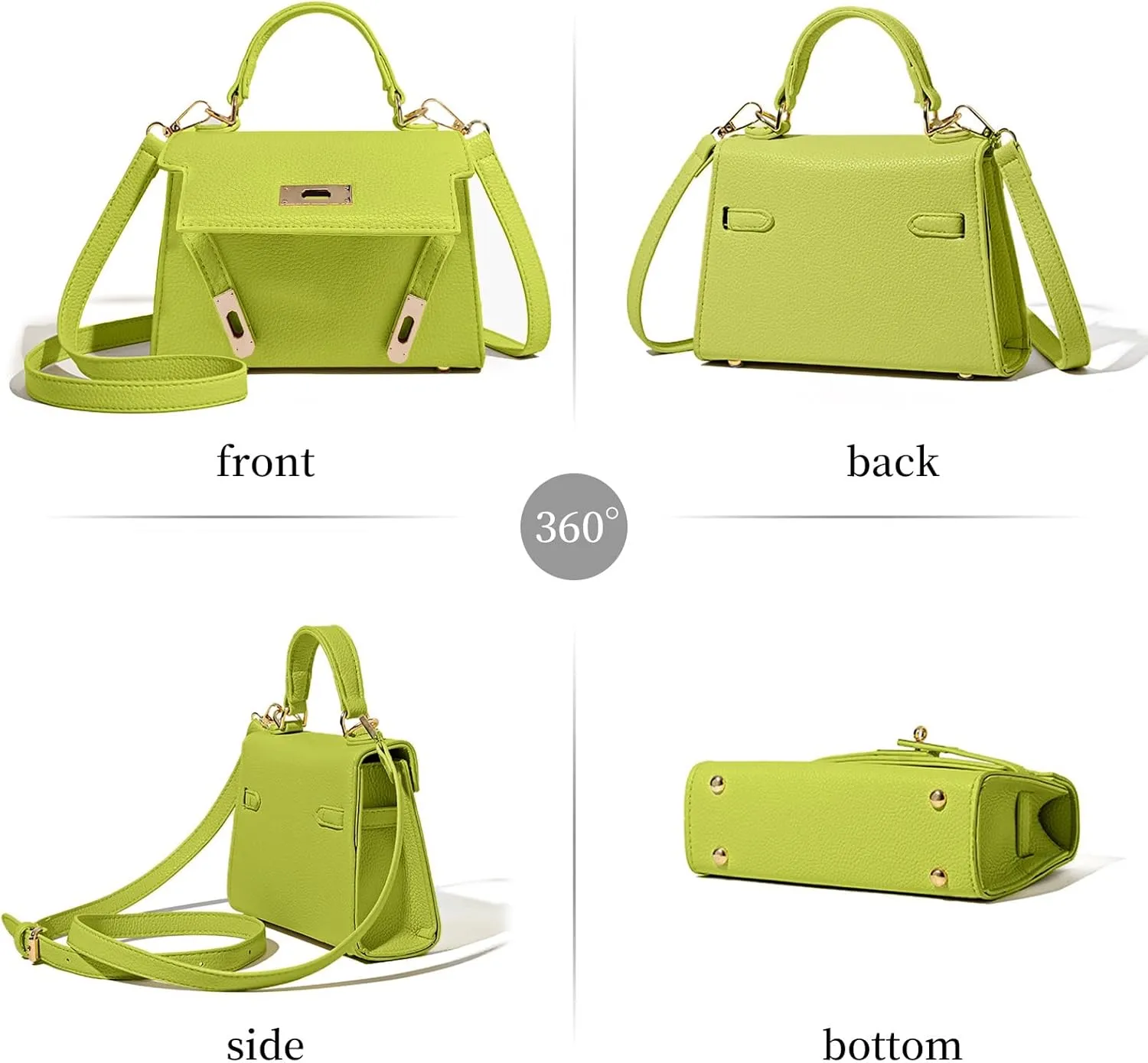 Crossbody Purse for Women, Purses for Women Crossbody Bag，Ladies Elegant Handbag Suitable for Work, Travel & Gift