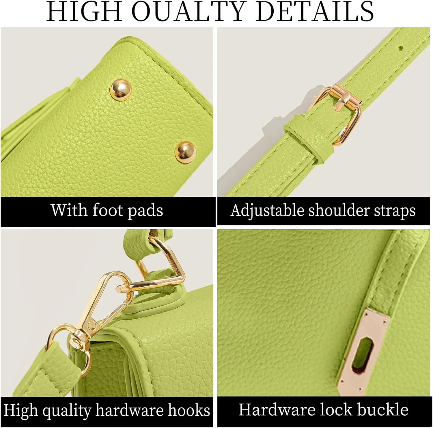 Crossbody Purse for Women, Purses for Women Crossbody Bag，Ladies Elegant Handbag Suitable for Work, Travel & Gift