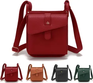 Crossbody Purse, Unique Design Crossbody Leather Bag, Crossbody Leather Purse