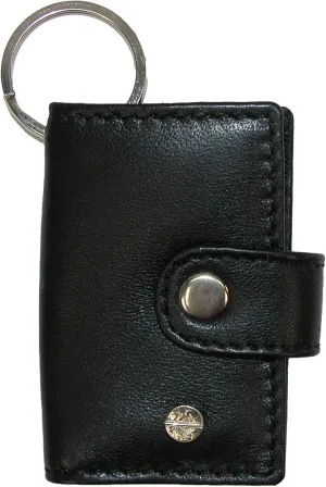 CTM® Leather Scan Card Key Chain Wallet (Pack of 3)