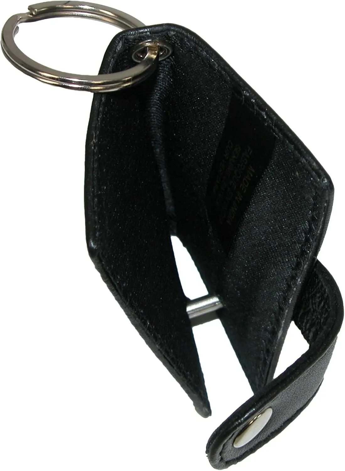 CTM® Leather Scan Card Key Chain Wallet (Pack of 3)